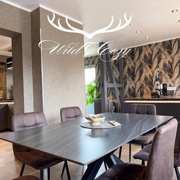 WILD&COZY Ferienhaus mit luxuriöser Küche & Garage, hotel em Blankenburg
