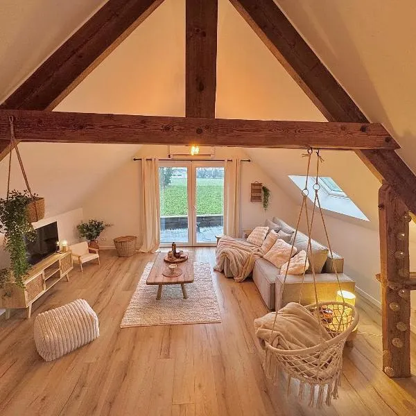 Appartement cosy et lumineux près de Pairi Daiza, hotel en Chièvres