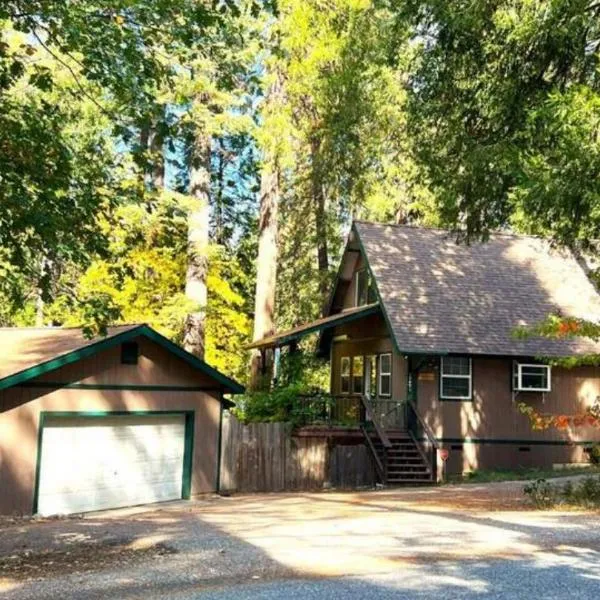 Modern Peaceful Nordic Cabin Near Lake with Pickleball-Basketball Court, hotel a Nevada City