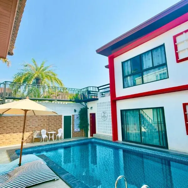 Virawan pool kohlarn วิราวัน พูล รีสอร์ท ที่พักเกาะล้าน，班克蘭的飯店