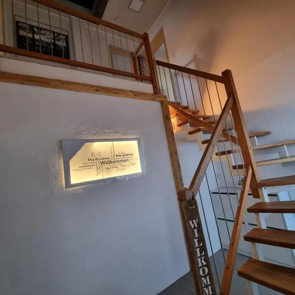 2-Zimmer-Apartment mit Küche und Bad im Landhaus in Ortsrandlage, hotelli kohteessa Ober-Ramstadt