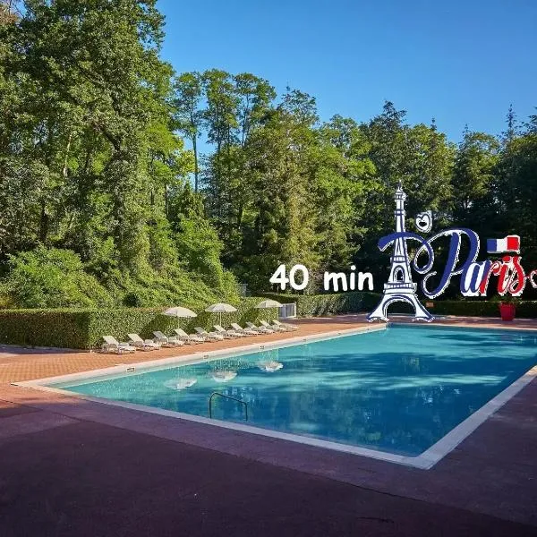 Capitaleo 3 Ch - 6 Pers Paris 45 Min, מלון בSaint-Chéron