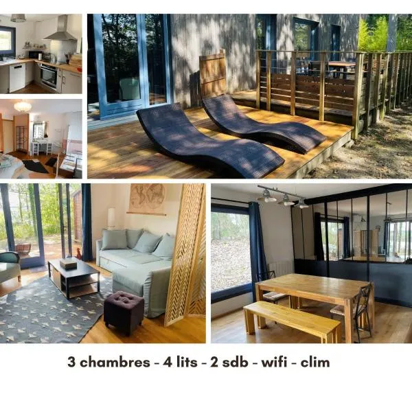 Evasion Nature, Lodge ideal pres du Zoo de Beauval, Hotel in Chemillé-sur-Indrois