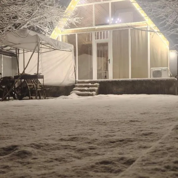 A frame Family House Qeçreş,Qəçrəş,Qecresh,Quba, hotel en Qǝçrǝş