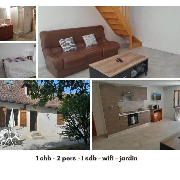 Agréable et jolie maison avec grand jardin, hotel en Pellevoisin
