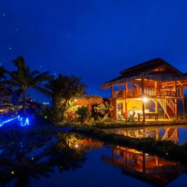 padi bungalow, hotel a Tetebatu