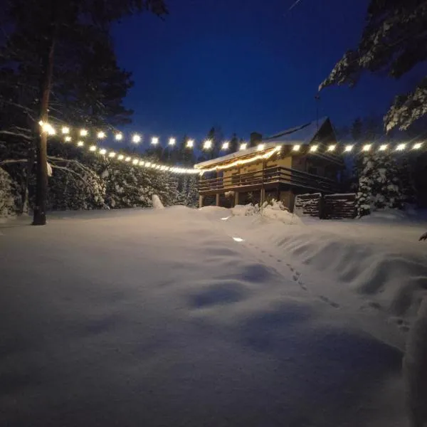 Domek Aleksander z basenem, banią ruską i sauną, hotel a Sulęczyno