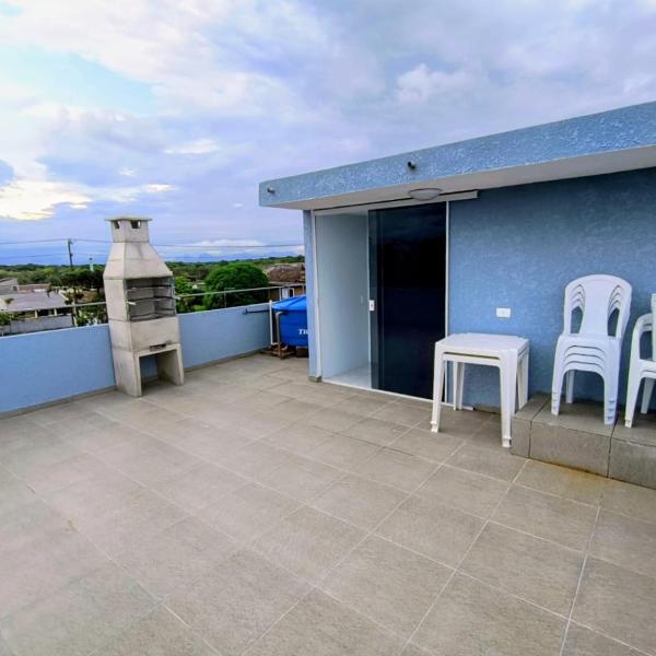 Sobrado a 4 min a pe do Mar com Terraço Panorâmico e Churrasqueira no Terraço - Foto 4