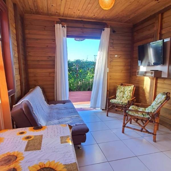 Hospedaria Chalés Rota Do Sol PDR - Aluguel de chalés confortáveis na Praia do Rosa SC - Foto 4