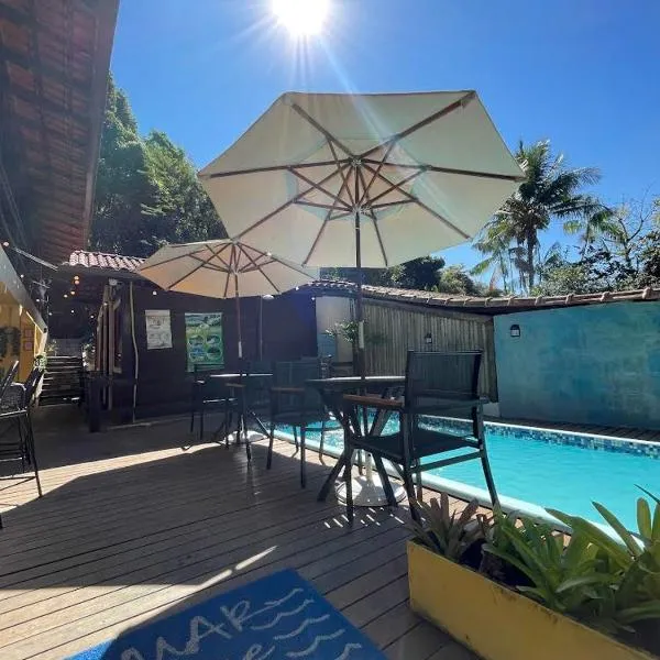 Recanto das jaqueiras、イーリャ・グランデのホテル