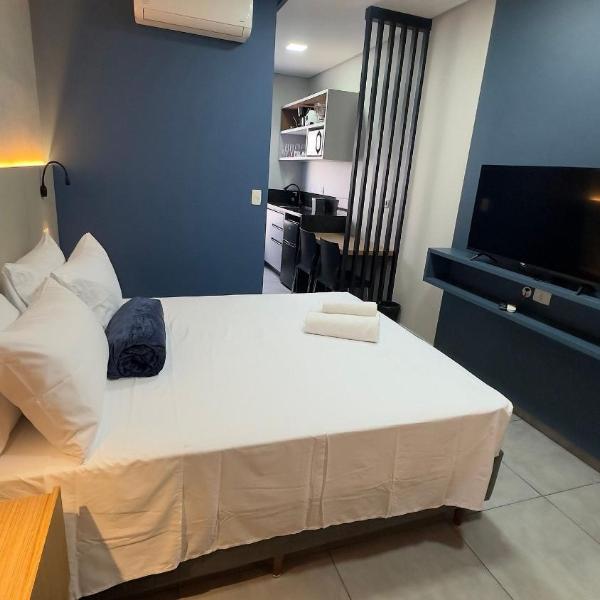 Moderno apartamento Master em excelente localização