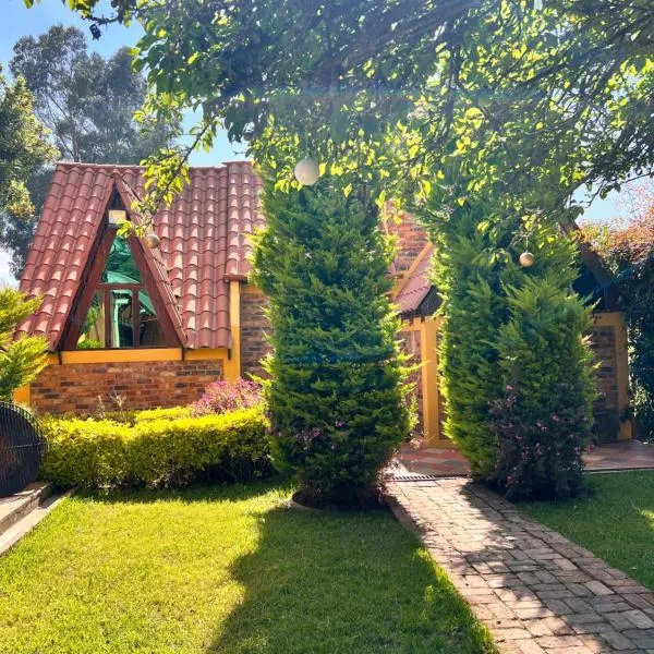 Cabaña acogedora Los Duraznos, cerca de Ubaté, hotell sihtkohas Ubaté