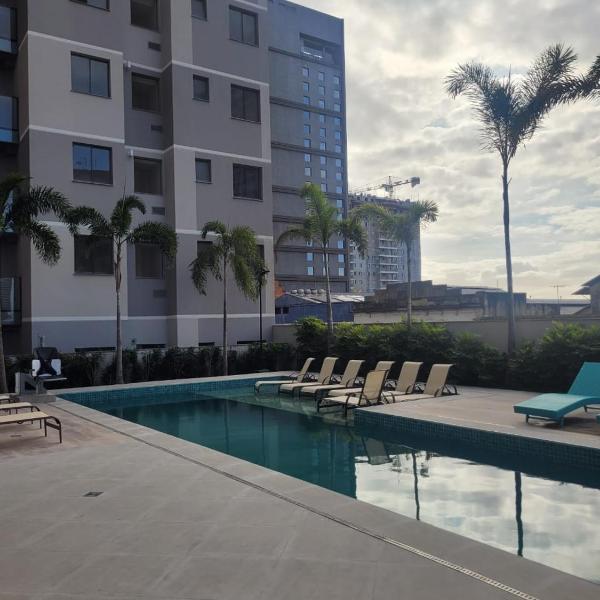 Studio moderno com vista para o Cristo Redentor - Porto Maravilha com piscina - Foto 4