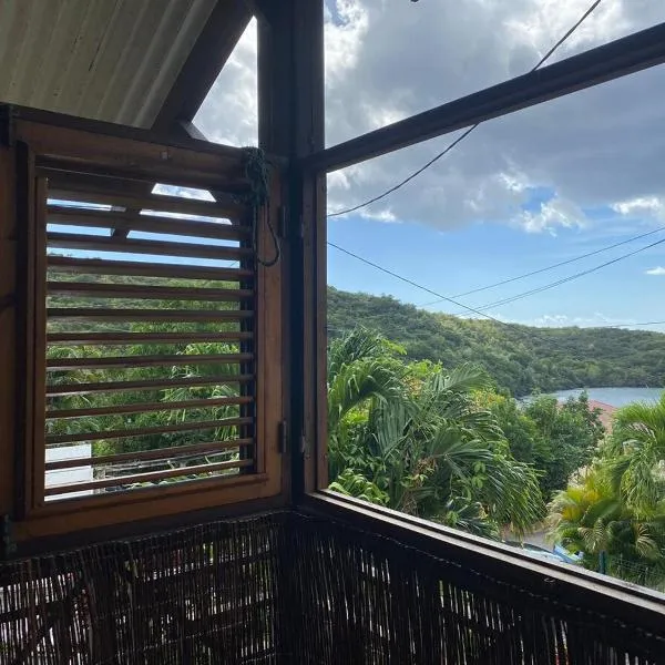 Two-bedroom apartment with sea view, hotel a Les Anses-d'Arlets