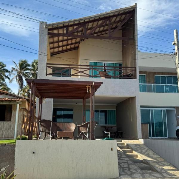 Casa da Maré Pé na areia Suítes climatizadas e deck vista mar - Foto 2