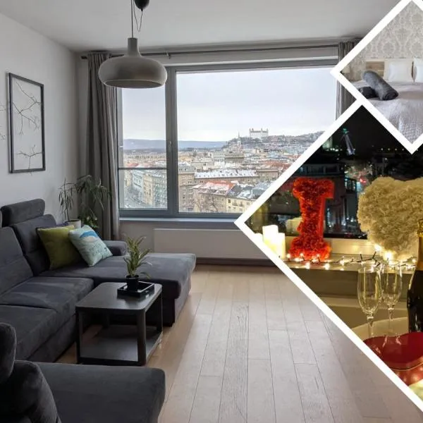Sunset stay - Stunning views & Romantic Experience Option, Hotel in Bratislava