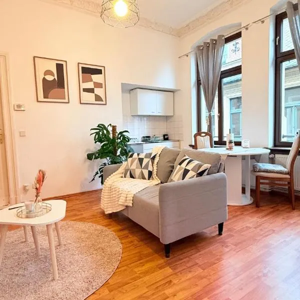 Elephant's Nest - Zentrale Wohnung - Netflix - nahe Hbf & Markt, hótel í Halle an der Saale