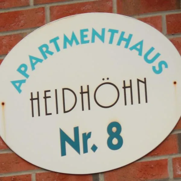 Ferienwohnung Heidhöhn 8, hotel Cuxhavenben