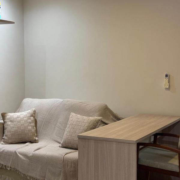 Flat com Ar, Piscina, Garagem, Cozinha e Wi-Fi - Foto 5