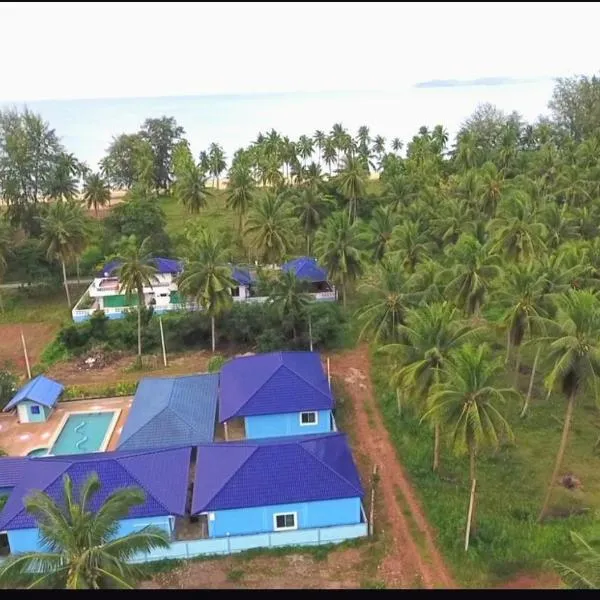 บลู บีช บังกะโล โรงแรมในบางสะพานน้อย