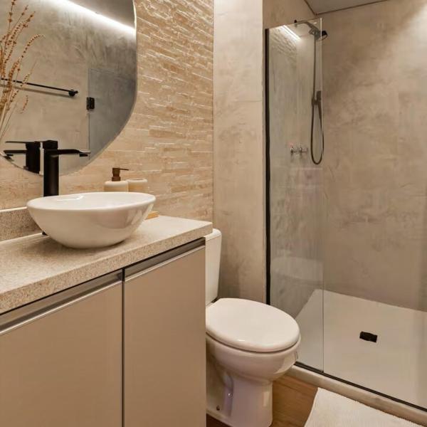 Studio 404 com Piscina e Academia Ar Condicionado no Centro Cívico com Garagem - Foto 3