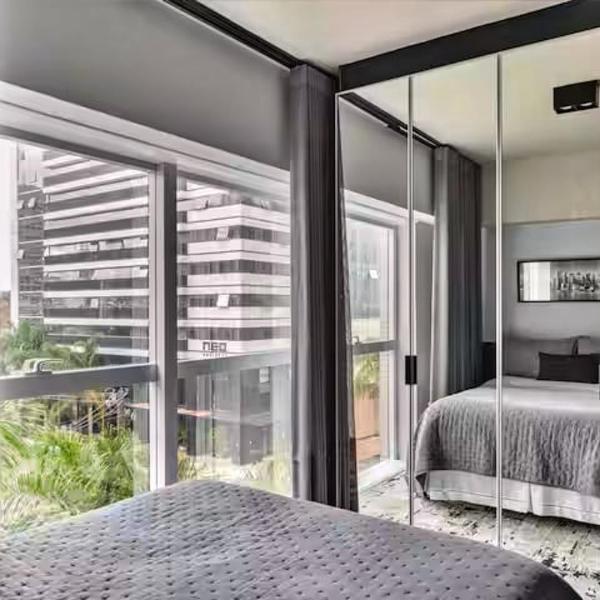 Studio 406 no Centro Cívico com Piscina Aquecida, Academia, Sauna e Garagem - Foto 2