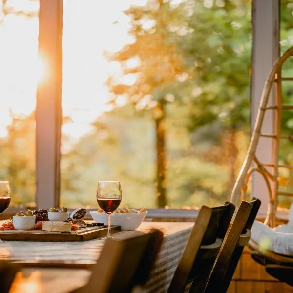 Chalet Memphrémagog Ski Spa, Étang, hotel in Mansonville