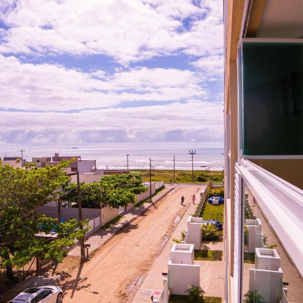 Apê pé na areia com vista do mar e Churrasqueira - Foto 5
