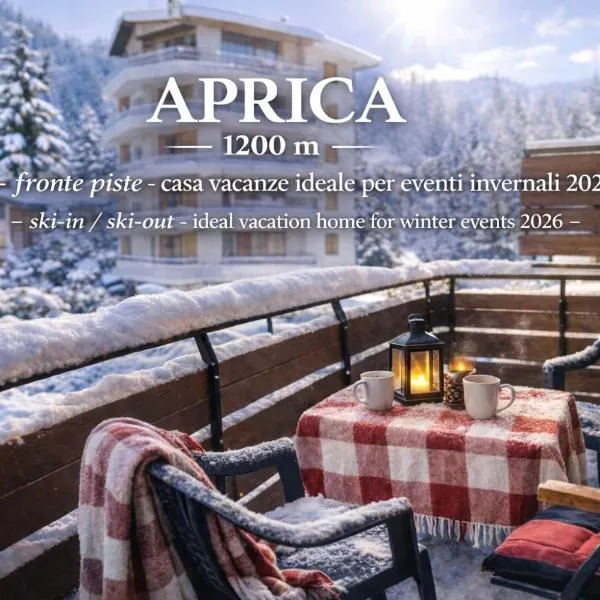 GIULY APARTMENT Ski & Snow Relax Apartment Aprica fronte piste, hotel di Aprica