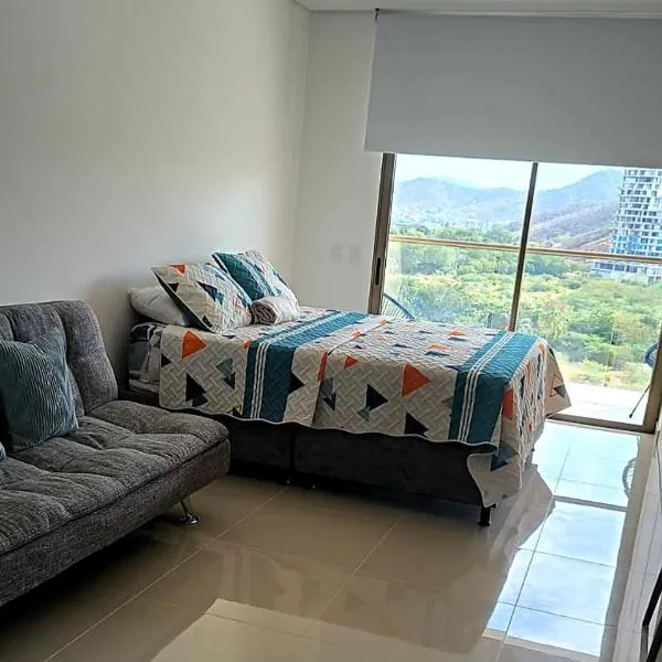 Gaira에 위치한 호텔 Reserva del Mar 2 Aparta suite para estrenar