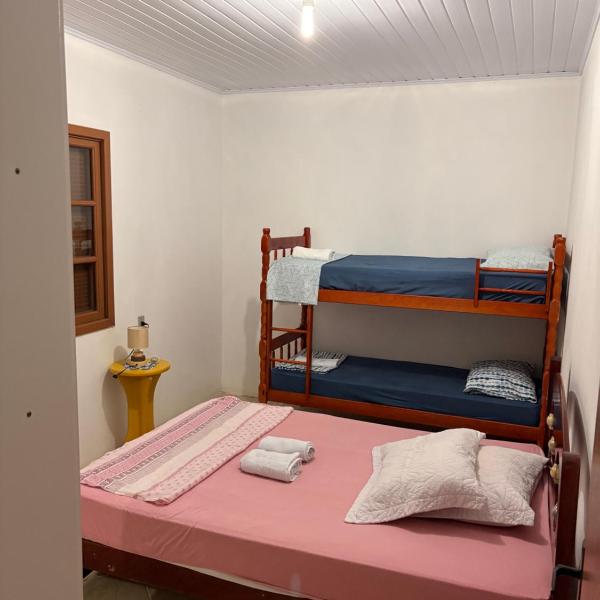 Casa na lagoa do Palmital com acesso à lagoa na propriedade e localizada apenas a 13 km da praia de Atlântida Sul e do Centro de Osório Lugar com Natureza-Wi-Fi 1 cama de casal e um beliche 2 solteiros - Foto 2
