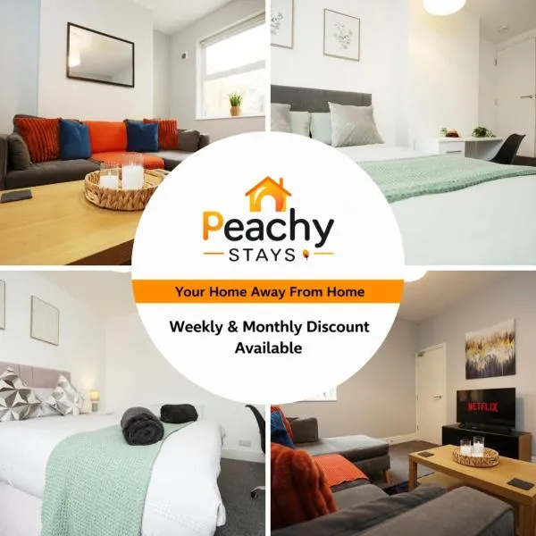 Spacious 4 Bedroom House - Sleeps 8 Guests, Contractors, Groups, Families, Business, Leisure & Relocation Stays Welcome, 13 Minutes From City Centre, Fast Wi-Fi, Smart TV In Lounge & FREE Parking, Long Stays And Short Stays Welcome, hotel in Bristol