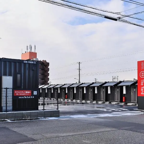 HOTEL R9 The Yard Uozu, hotel v destinaci Motoshin