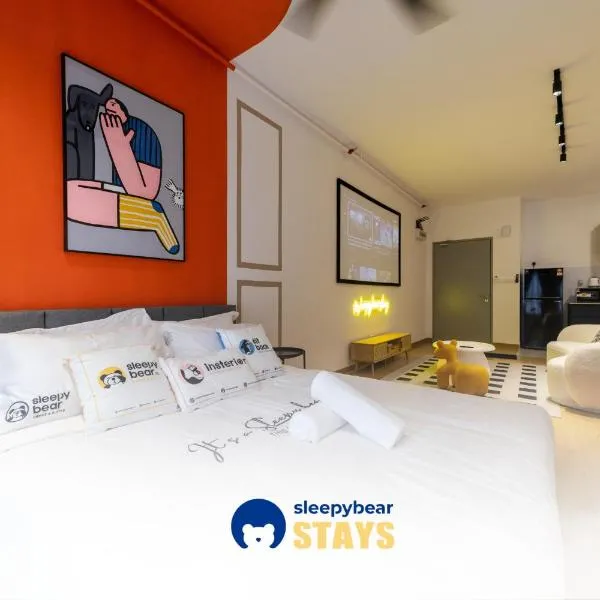 MayaBay Residence SplashMania Gamuda Cove Homestay by Sleepy Bear, hotel in Pulau Kempas