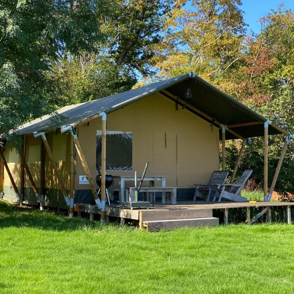 Natuurcamping Les fruits du Passau, hotel in Saint-Désiré