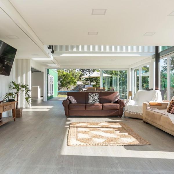 Casa no Rosa 200m from Surfland com quadra beach tennis