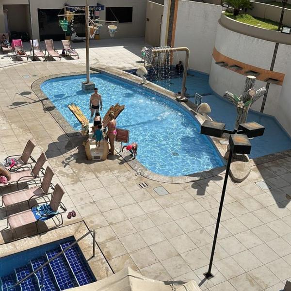 Boulevard Hotel Caldas Novas I Piscinas e Localização Central