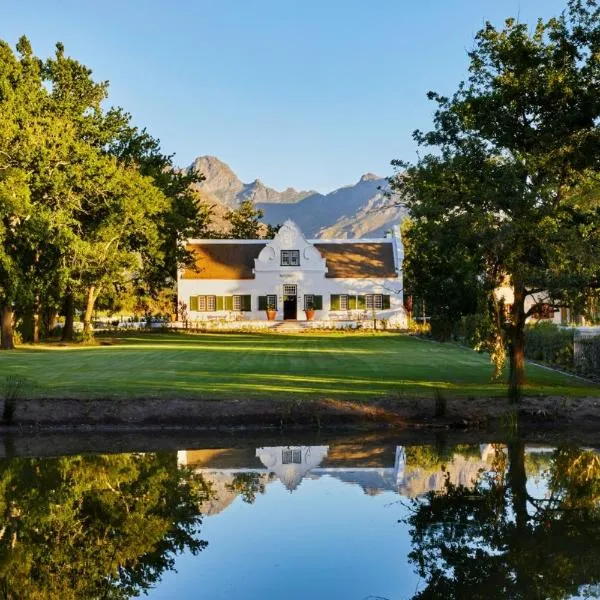 Viesnīca Blaauwklippen Manor by NEWMARK pilsētā Stellenbosha