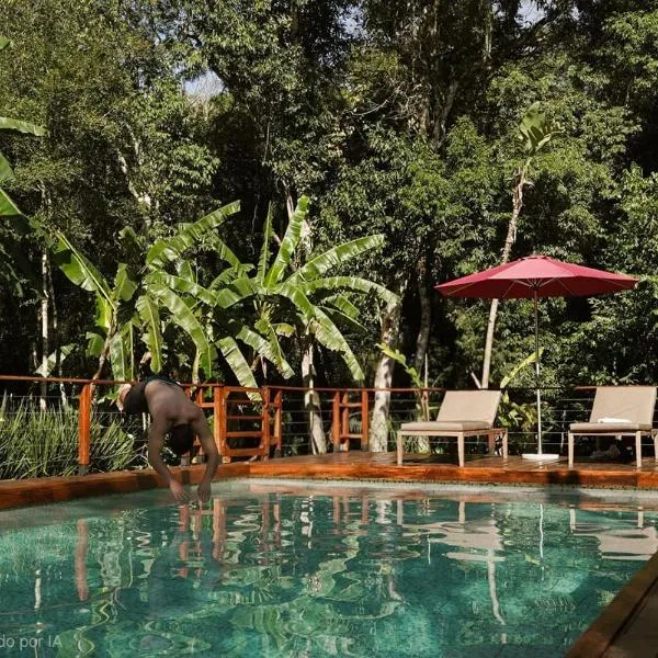 ANAVÁ Lodge de Selva y Piscina privada โรงแรมในเอลโซแบร์บิโอ