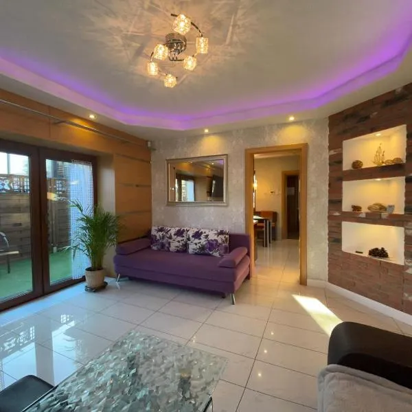 Apartament z sauną, wanną, 46m2, ASENATA Ustroń Centrum，烏斯特龍的飯店