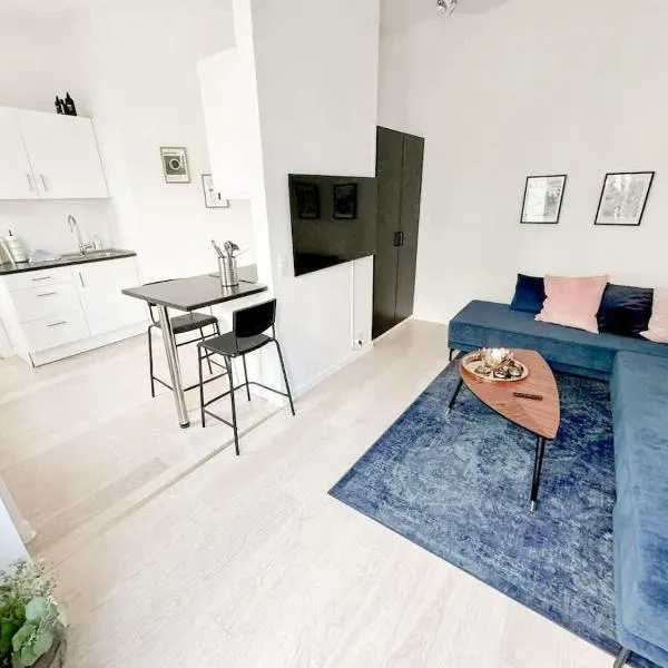 Cozy & Quiet 1BR Studio in the Heart of Aarhus, hótel í Árósum