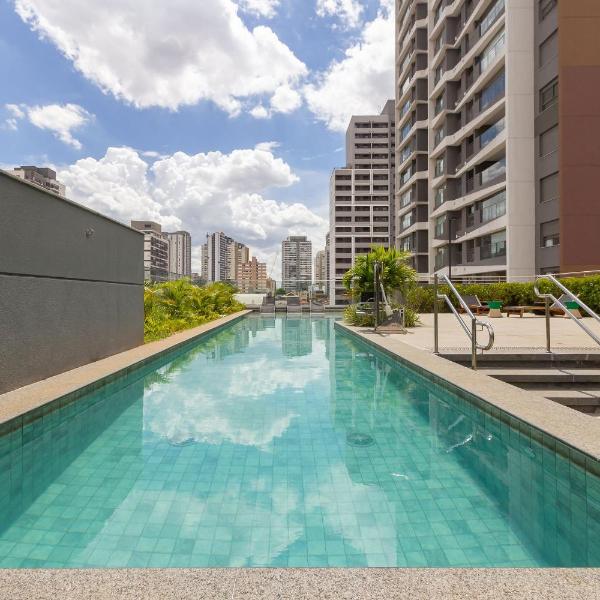 Studio com piscina e academia perto do metrô - Foto 4