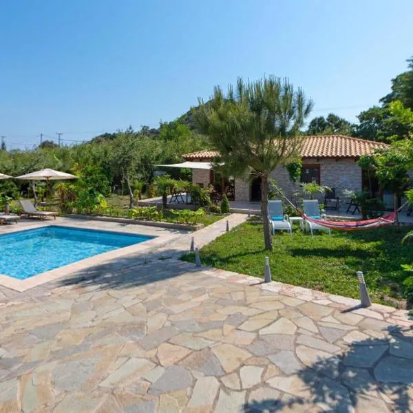 Green Oasis House in Filerimos, hotel em Ialyssos