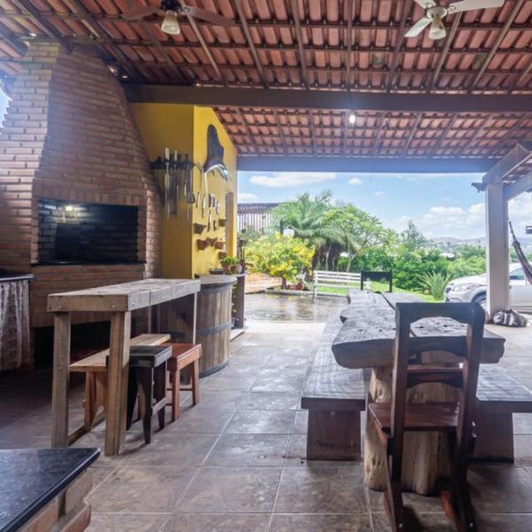 Casa de Campo com Piscina, Sinuca e Churrasqueira - Foto 3