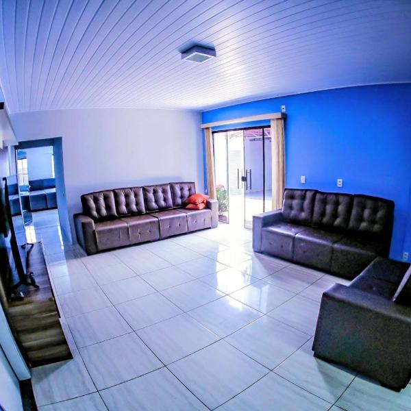 Casa grande com piscina área gourmet
