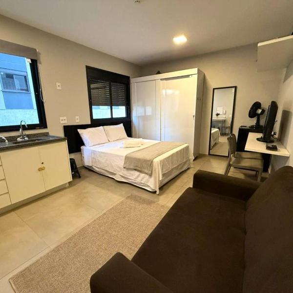 Studio p/ até 4 pessoas, Mackenzie e Santa Casa