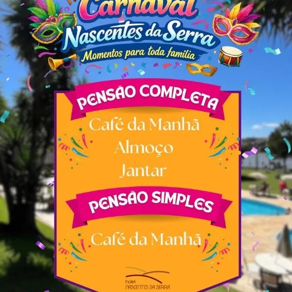 Hotel Nascentes da Serra, hotel v mestu Poços de Caldas