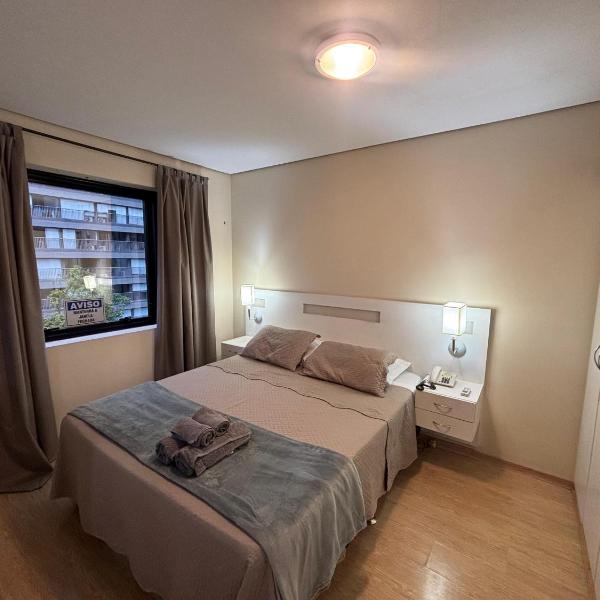 Hotel 4 estrelas Moema Ibirapuera com garagem grátis e cozinha 805