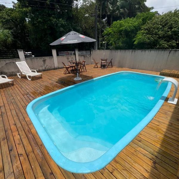 Casa com piscina churrasqueira e ar condicionado - Foto 4