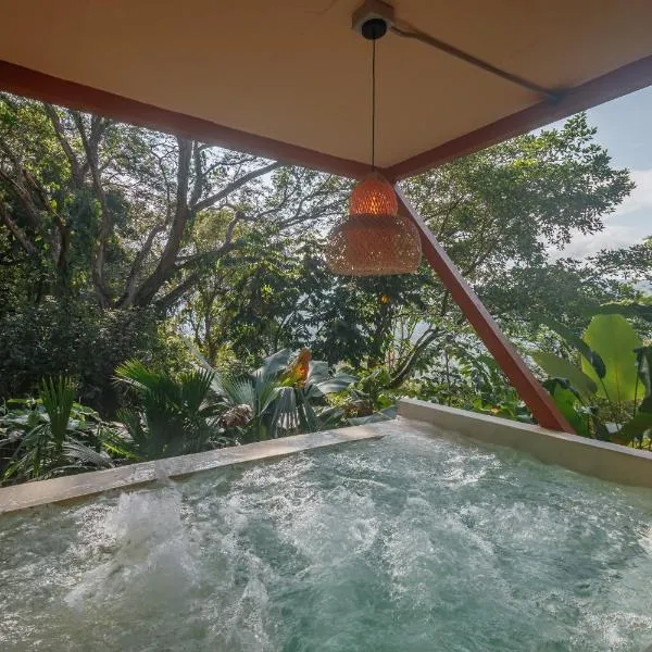 Cabaña El Mamoncillo - Jacuzzi Privado con Calefacción y Malla Catamarán - Cerca a Medellín, khách sạn ở Sopetran
